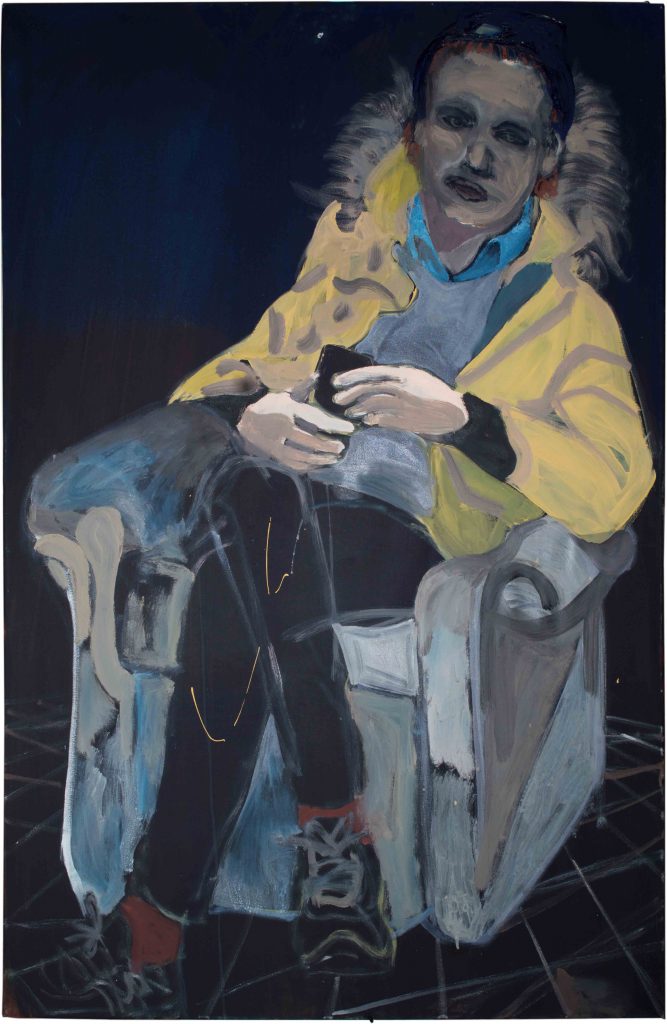 JOHANN, 2018, 145 cm x 100 cm, Öl auf Leinwand
